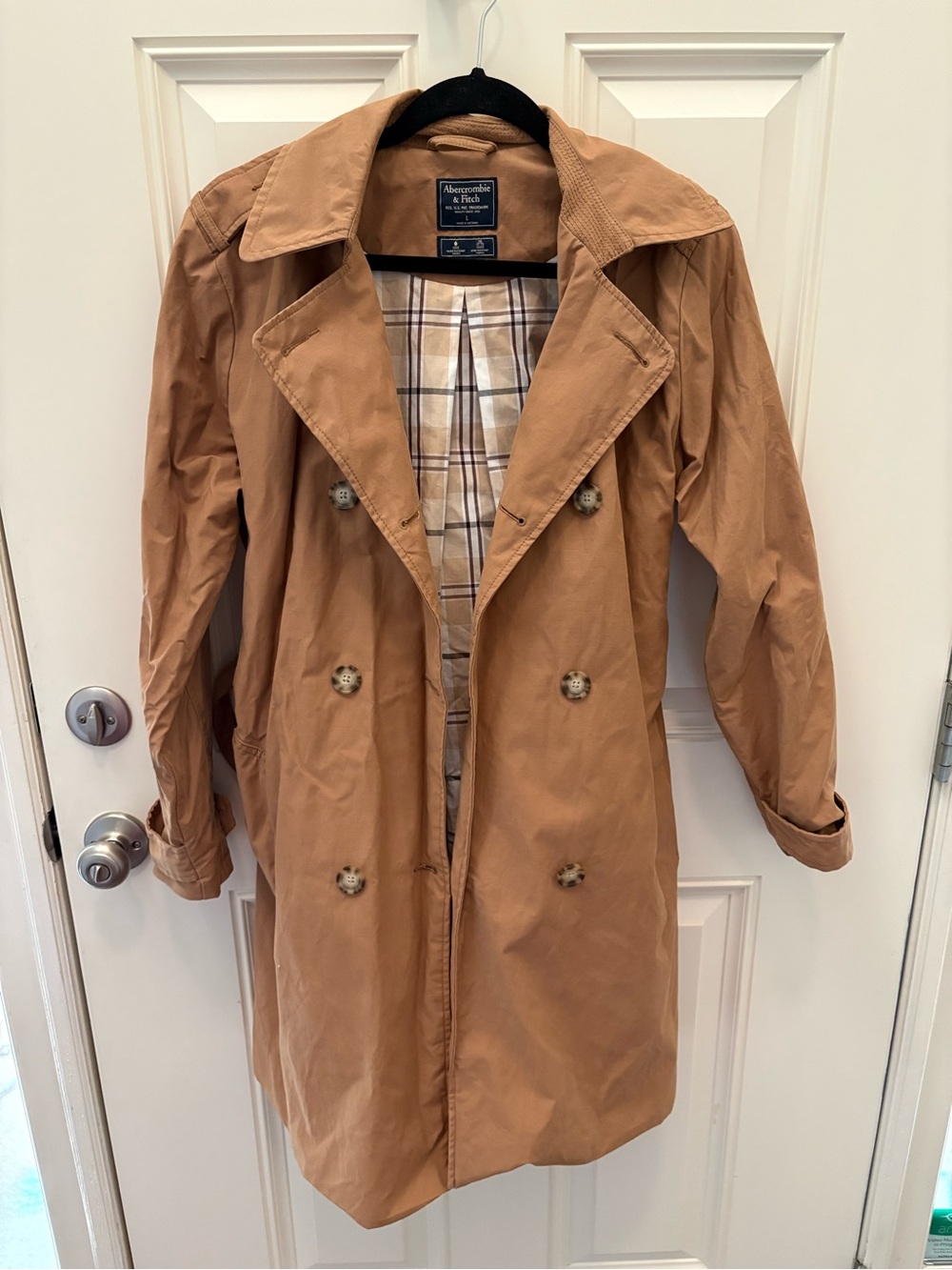 Abercrombie & Fitch Trench Coat Size Large
